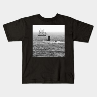 Le Belem et les Vieux Moines Kids T-Shirt